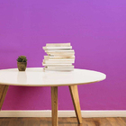 Papel De Parede Adesivo Degradê Roxo E Pink N05137