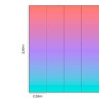 Papel De Parede Adesivo Degradê Salmão N014073