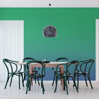 Papel De Parede Adesivo Degradê Verde Azul N05159