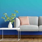 Papel De Parede Adesivo Degradê Verde Azul N05163