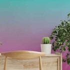 Papel De Parede Adesivo Degradê Verde N014071