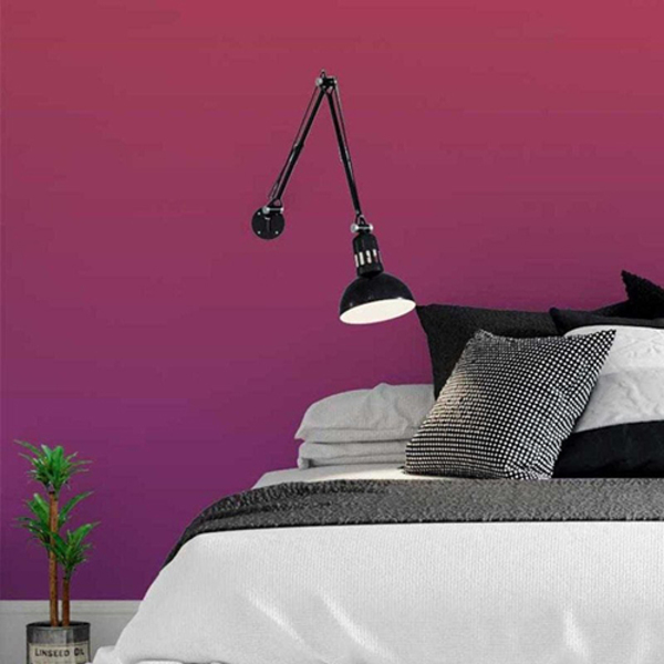 Papel De Parede Adesivo Degradê Vermelho N05164