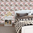 Papel De Parede Adesivo Desenho De Ursinhos Quarto Bebê 15m