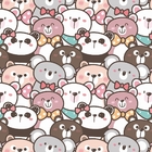 Papel De Parede Adesivo Desenho De Ursinhos Quarto Bebê 3m