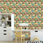 Papel De Parede Adesivo Dinossauro  Para Quarto De Bebê 12m