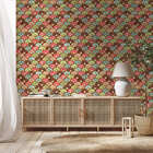 Papel De Parede Adesivo Doces Donuts Decoração De Loja 3mx50cm