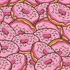Papel De Parede Adesivo Donuts N03049 0,48x2,5m