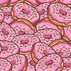Papel De Parede Adesivo Donuts N03049