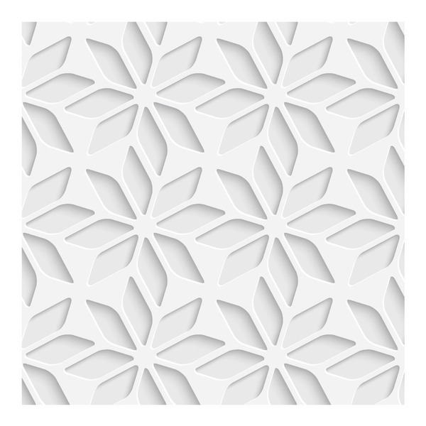 Papel De Parede Adesivo Efeito 3d Floral Nv025 - 3,00m