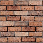 Papel De Parede Adesivo Efeito 3d Tijolo Tijolinho Marrom Env