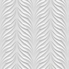 Papel De Parede Adesivo Efeito Gesso 3d Folha Cinza 15m