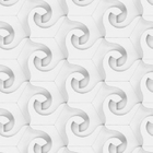 Papel De Parede Adesivo Efeito Gesso 3d Geométrico 13 12m