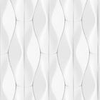 Papel De Parede Adesivo Efeito Gesso 3d Geométrico Curva 18m