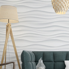 Papel De Parede Adesivo Efeito Gesso 3d Ondas Dunas 15m