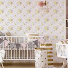 Papel De Parede Adesivo Elefante Rosa 57x270cm