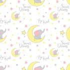 Papel De Parede Adesivo Elefante Rosa 57x270cm