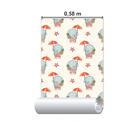 Papel De Parede Adesivo Elefantes N09081