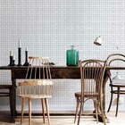 Papel De Parede Adesivo Entrelaçado Cinza N05225