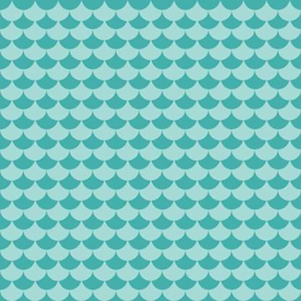 Papel De Parede Adesivo Escamas De Sereia 3542