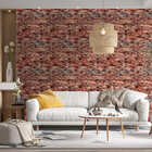 Papel De Parede Adesivo Estilo Pedras Canjiquinhas Sala 10mx5