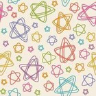 Papel De Parede Adesivo Estrela Colorida 204947