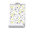 Papel De Parede Adesivo Estrela Infantil N05026