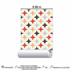 Papel De Parede Adesivo Estrelas 0169