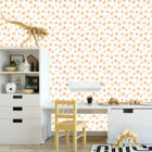 Papel De Parede Adesivo Estrelas Amarelas Decoração Bebê 6m
