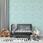 Papel De Parede Adesivo Estrelas Azul N05083