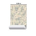 Papel De Parede Adesivo Étnico Floral N05257