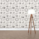 Papel De Parede Adesivo Férias Colorir N015130 0,58x3,00m