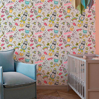 Papel De Parede Adesivo Figurinhas N010115