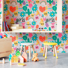 Papel De Parede Adesivo Figurinhas N010131