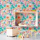 Papel De Parede Adesivo Figurinhas N010131