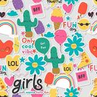 Papel De Parede Adesivo Figurinhas N010131