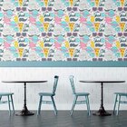 Papel De Parede Adesivo Figurinhas N010145