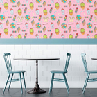Papel De Parede Adesivo Figurinhas N010184