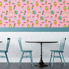 Papel De Parede Adesivo Figurinhas N010184