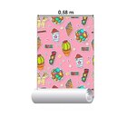 Papel De Parede Adesivo Figurinhas N010184