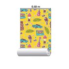 Papel De Parede Adesivo Figurinhas N010185