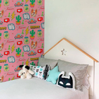 Papel De Parede Adesivo Figurinhas N010187