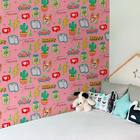 Papel De Parede Adesivo Figurinhas N010187