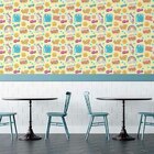 Papel De Parede Adesivo Figurinhas N010188