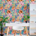 Papel De Parede Adesivo Figurinhas N011136