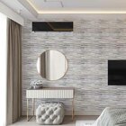 Papel De Parede Adesivo Filetes Pedra Np101