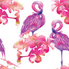 Papel De Parede Adesivo - Flamingos - 032pps