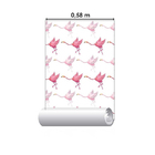 Papel De Parede Adesivo Flamingos N03119