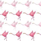 Papel De Parede Adesivo Flamingos N03119