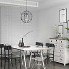 Papel De Parede Adesivo Flor Abstrato Geométrico 2,80m