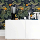 Papel De Parede Adesivo Flor E Folhas N09028